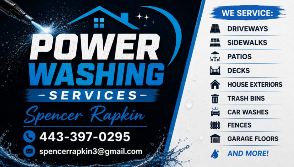 Spencer’s power washing