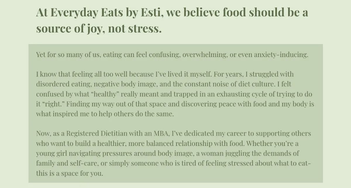Everyday Eats by Esti